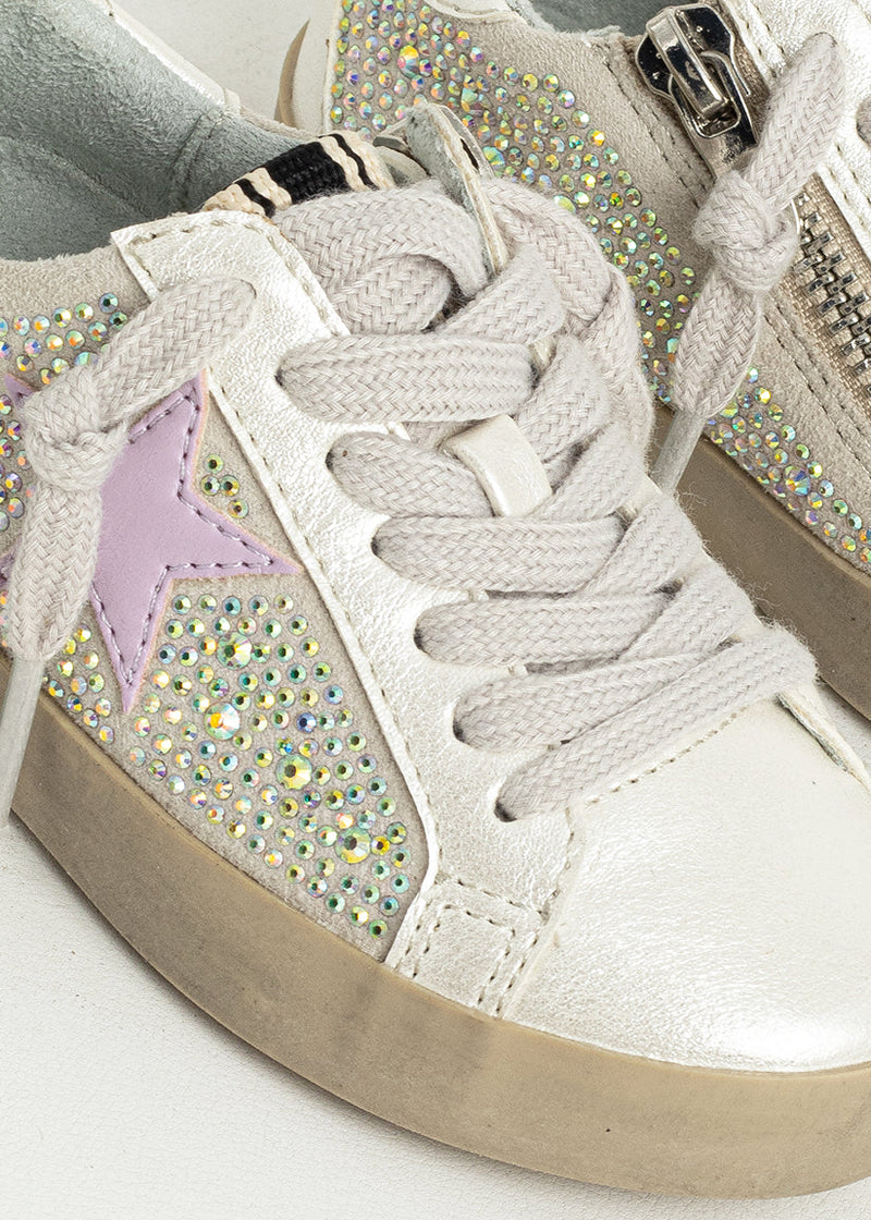 SHUSHOP PAULA MINI IRIDESCENT SNEAKER