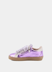 Paula Mini Metallic Purple Sneaker