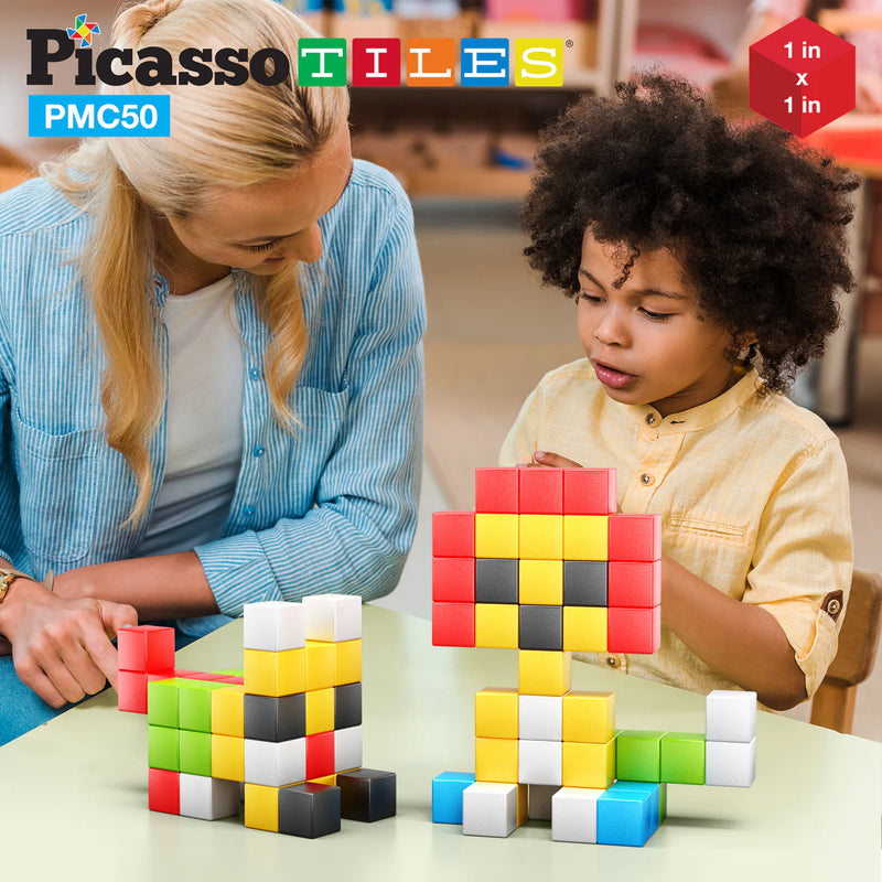 PICASSO TILES MAGNETIC BUILDING CUBES