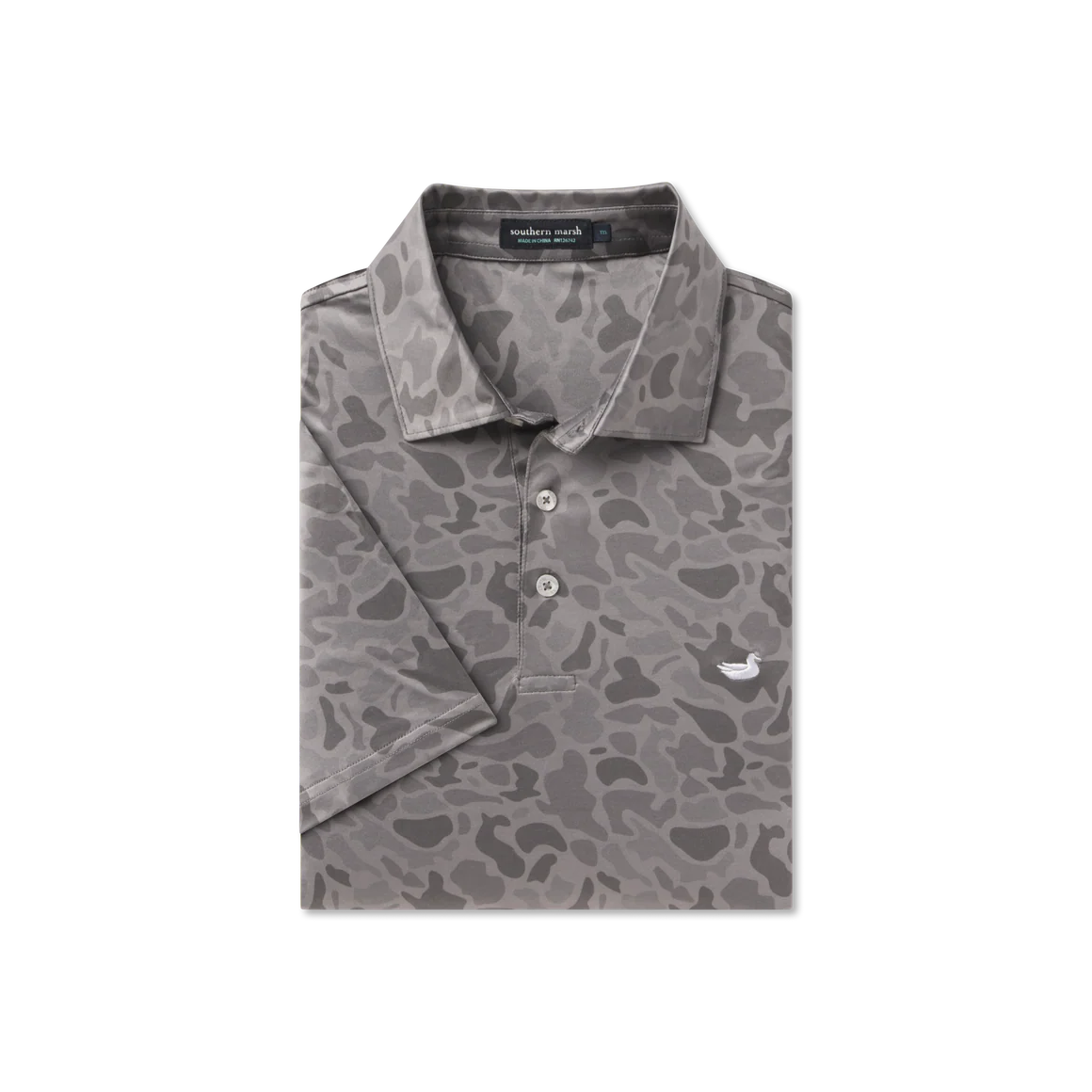 Youth Marsh Performance Polo Retro Camo