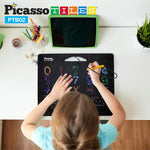 PICASSO TILES DOUBLE SIDED MAGNETIC BOARD CAPITAL,NUMBER, AND FREE STYLE