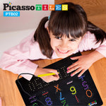 PICASSO TILES DOUBLE SIDED MAGNETIC BOARD CAPITAL,NUMBER, AND FREE STYLE