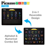 PICASSO TILES DOUBLE SIDED MAGNETIC BOARD CAPITAL,NUMBER, AND FREE STYLE