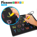 PICASSO TILES DOUBLE SIDED MAGNETIC BOARD CAPITAL,NUMBER, AND FREE STYLE