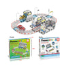 PICASSO TILES RACE CAR STADIUM SET WITH 2 CARS