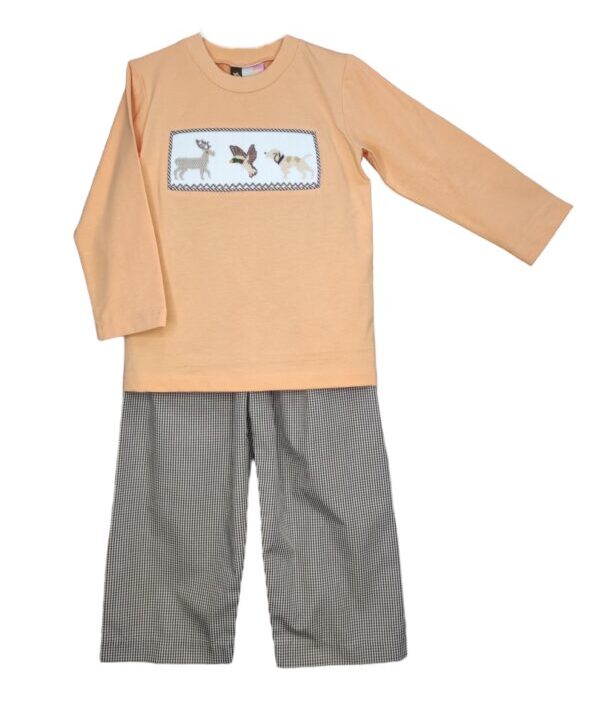 BANANA SPLIT BOYS LIFE SMOCKED PANT SET