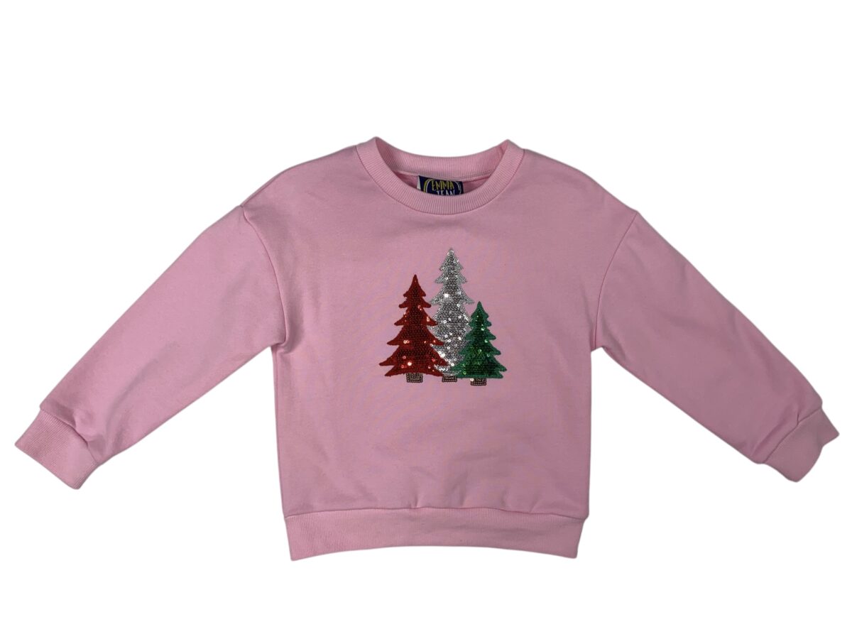 EMMA JEAN SPARKLY CHRISTMAS TREE SWEATSHIRT