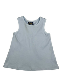 EMMA JEAN SADIE TANK SHIRT BLUE