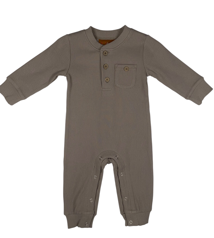MILLIE JAY LANDON ROMPER MOCHA