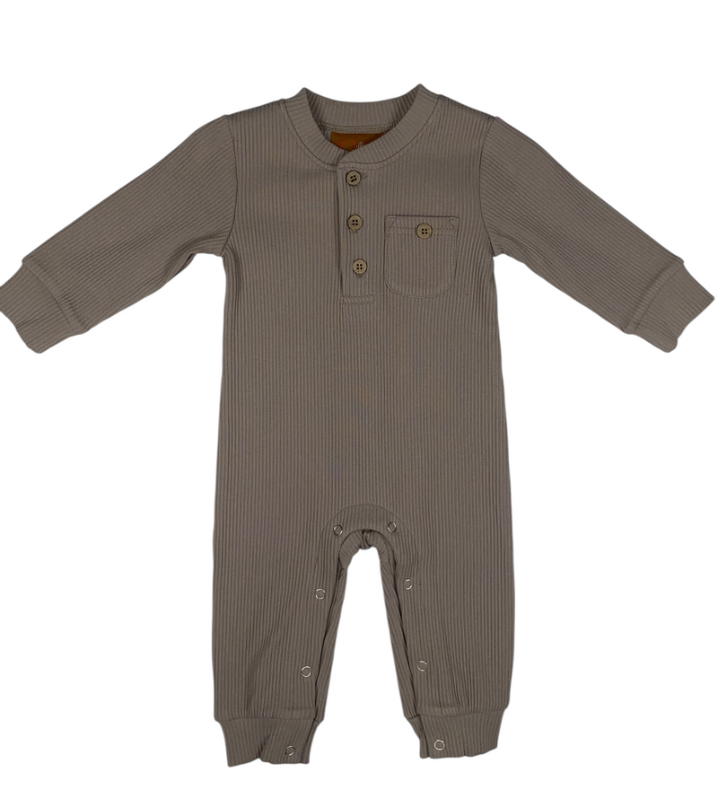 MILLIE JAY LANDON ROMPER MOCHA