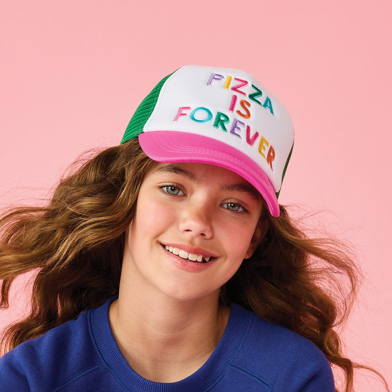 ISCREAM PIZZA IS FOREVER TRUCKER HAT