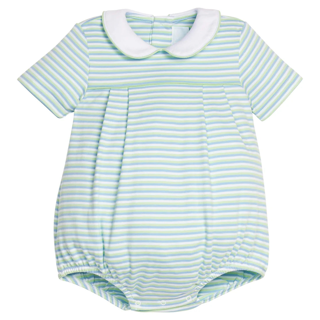 PLEATED PETER PAN BUBBLE SAVANNAH STRIPE