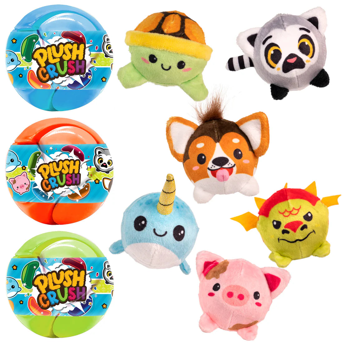 PLUSH CRUSH MYSTERY BALL