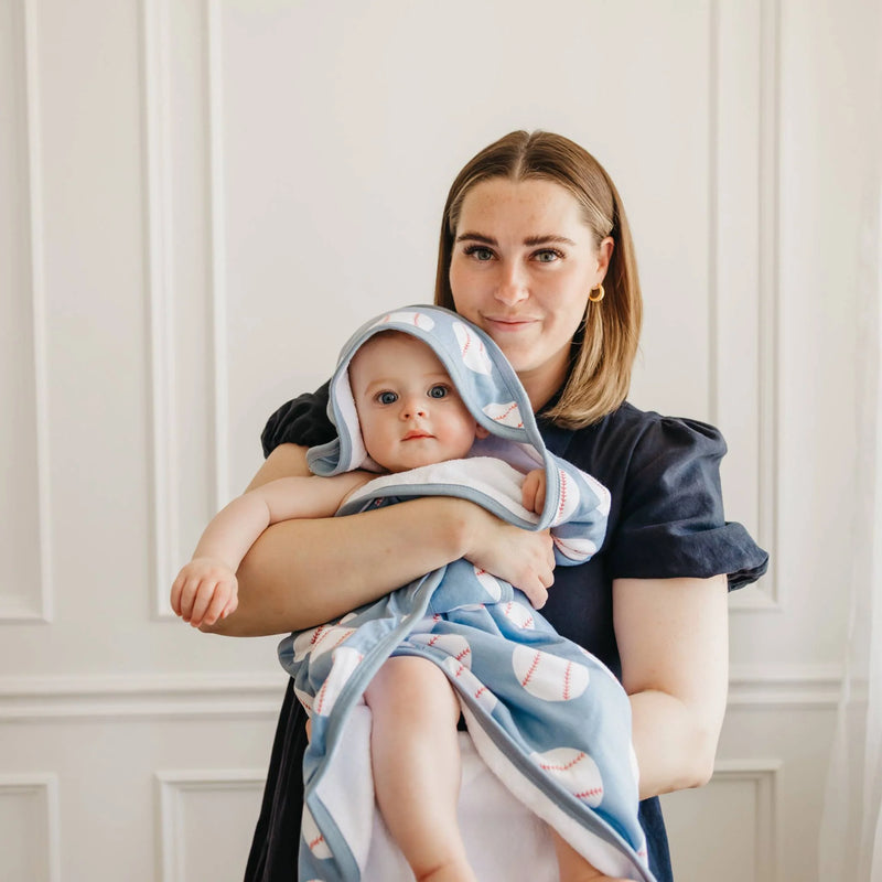 COPPER PEARL SLUGGER PREMIUM BABY KNIT HOODED TOWEL