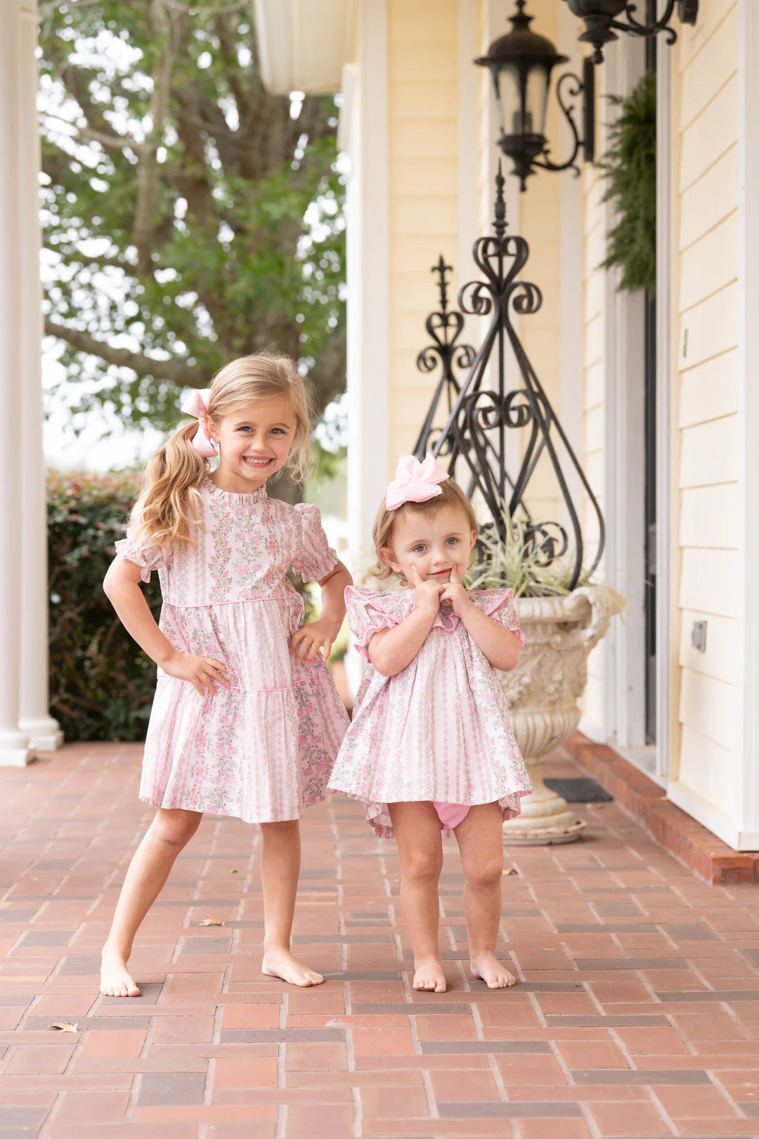 LAYLA BLOOMER SET PRETTY PINK TRELLIS