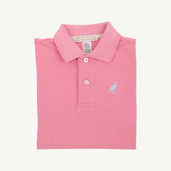 PRIM AND PROPER POLO HAMPTONS HOT PINK/BUCKHEAD BLUE