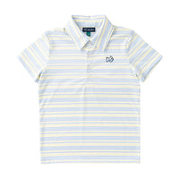Yellow Pear Windsurfer Stripe Polo