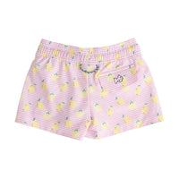 CRUISER SHORT PINK FROSTING LEMON STRIPE