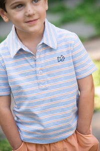 WINDSURFER ORANGE CHIFFON STRIPE