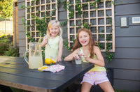 CRUISER SHORT PINK FROSTING LEMON STRIPE