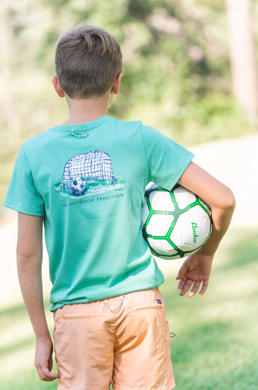 SOCCER BALL ART TEE