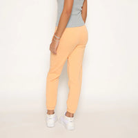 KAVEAH FRENCH TERRY STRAIGHT JOGGER APRICOT