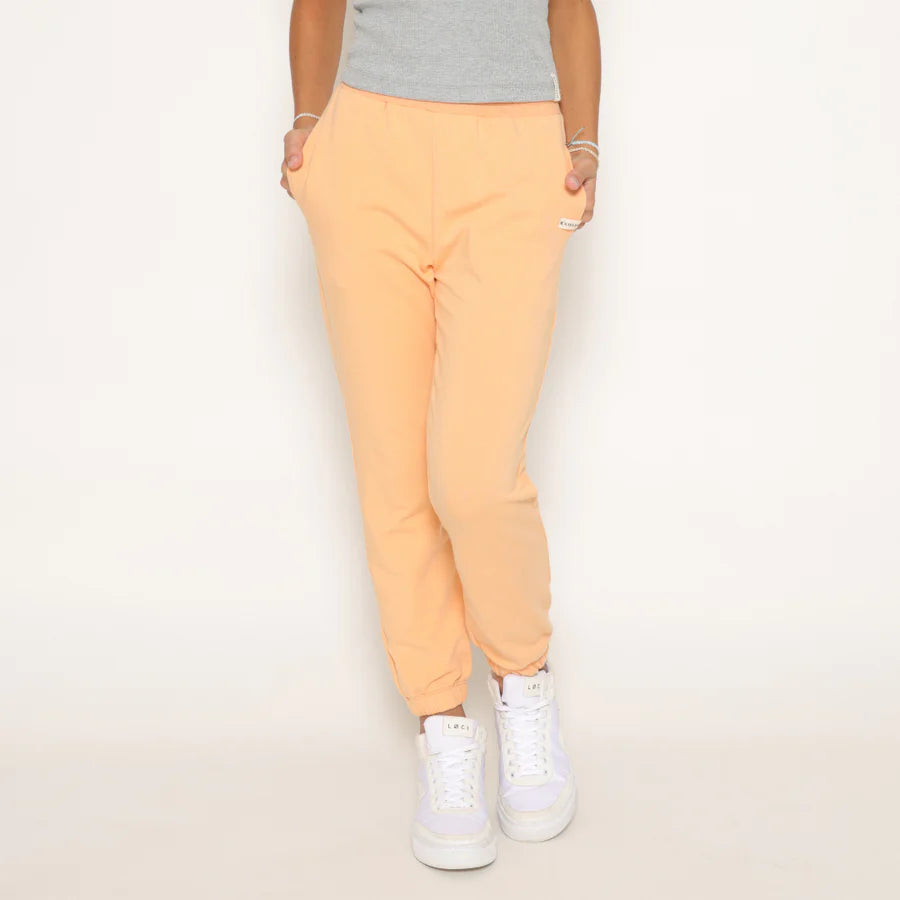 KAVEAH FRENCH TERRY STRAIGHT JOGGER APRICOT
