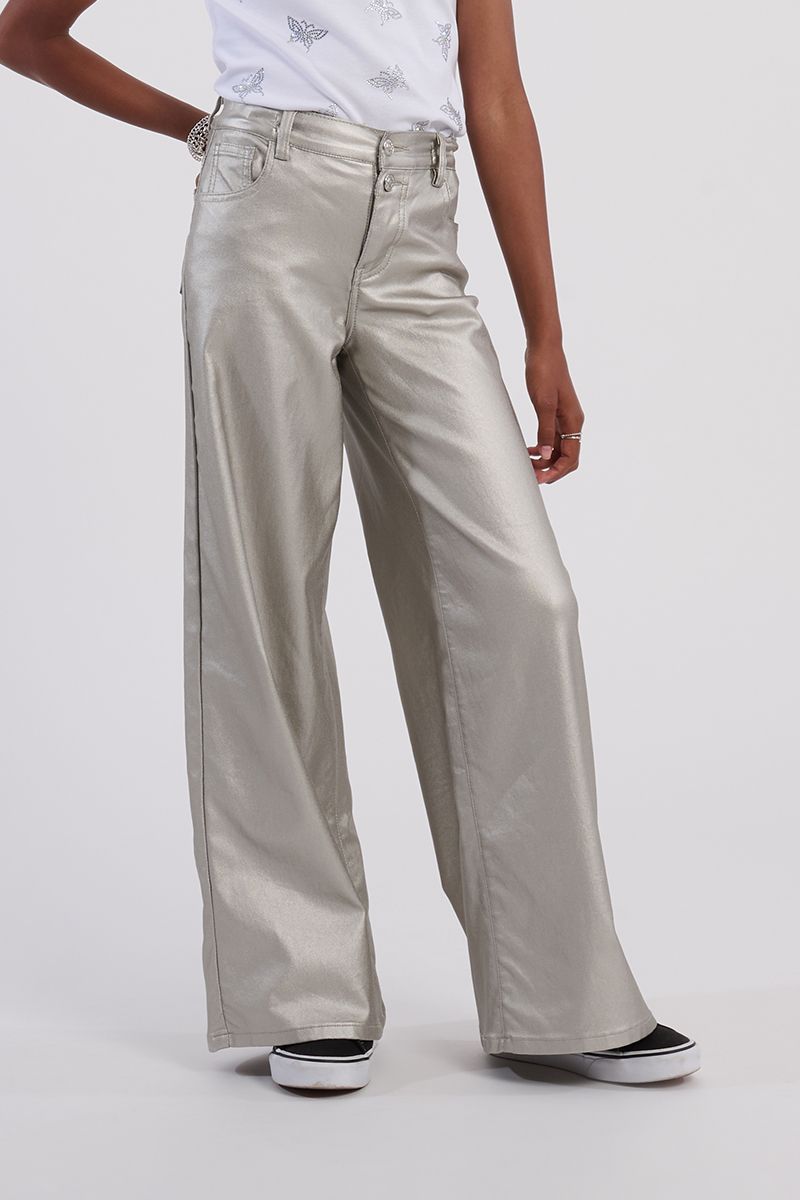 MOLLY BRACKEN GIRLS  SILVER PANTS