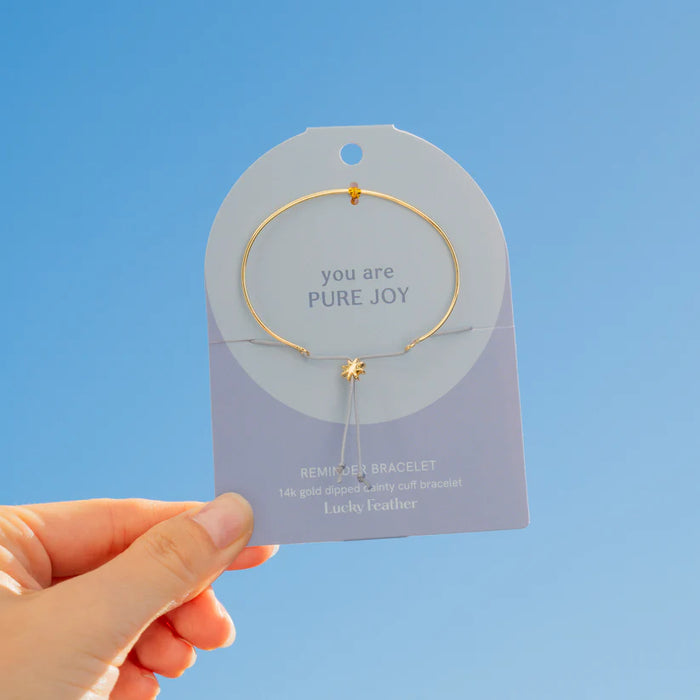 Dainty Cuff  - You Are Pure Joy
