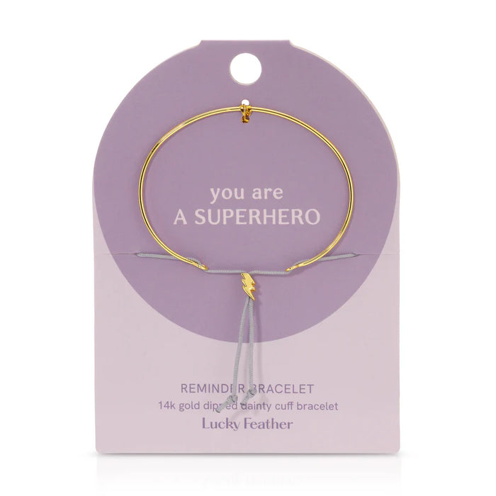 Dainty Cuff  - You Are A Superhero