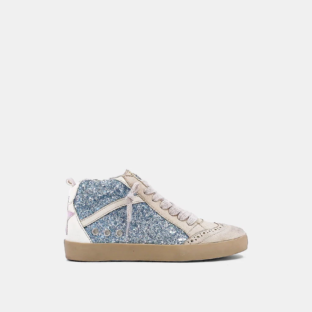 SHUSHOP RILEY KIDS BLUE GLITTER