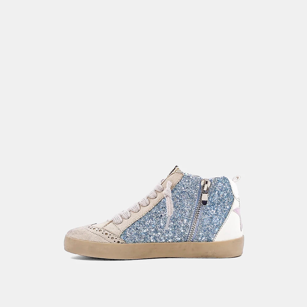 SHUSHOP RILEY KIDS BLUE GLITTER