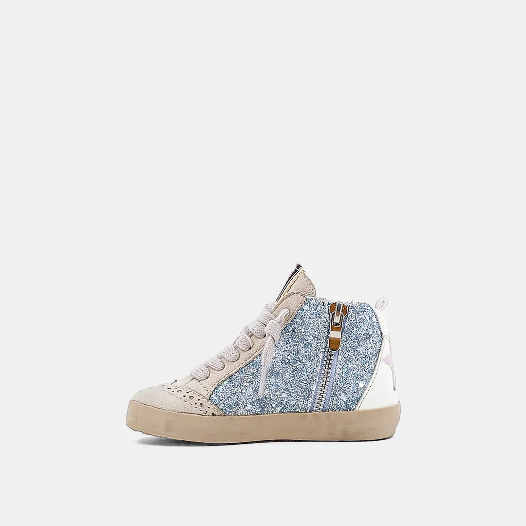 SHUSHOP RILEY TODDLER BLUE GLITTER