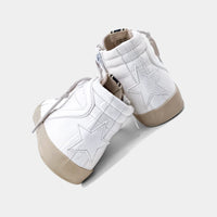 SHUSHOP ROONEY KIDS SNEAKER OFF WHITE SNAKE