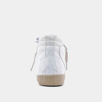 SHUSHOP ROONEY KIDS SNEAKER OFF WHITE SNAKE