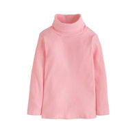 BISBY RIBBED TURTLENECK BUBBLEGUM