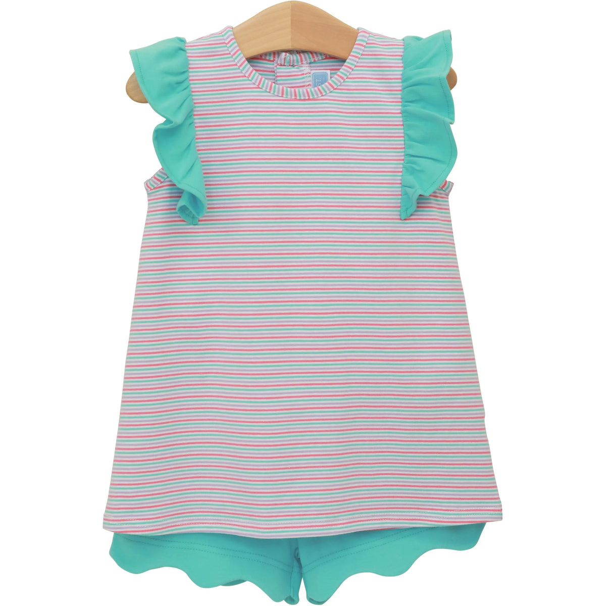 RUBY SHORT SET MULTI STRIPE