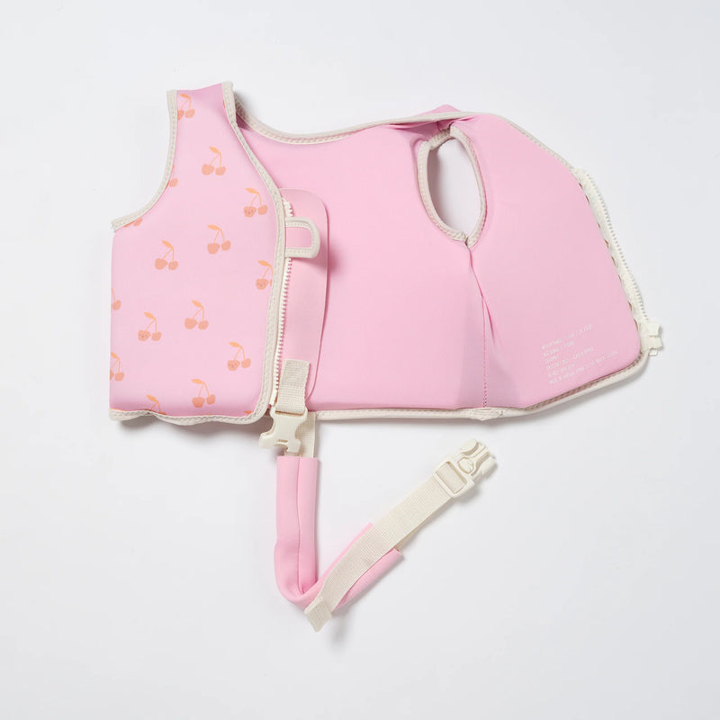SUNNY LIFE KIDS SWIM VEST 3-6 YEAR CHERRY