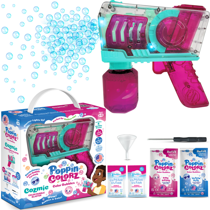 POPPINCOLORZ COZMIC BUBBLE BLASTER