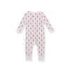 SWOON BABY SCALLOPED CANDY CANE BUTTERKNIT LAYETTE