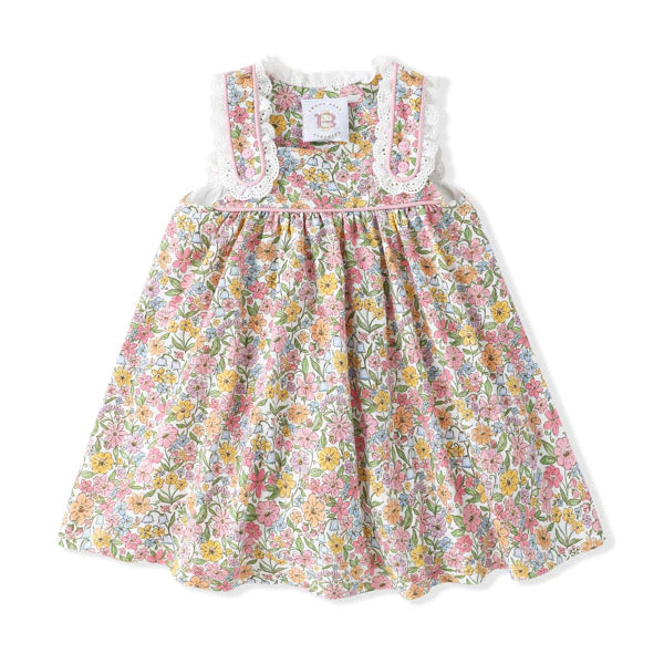 SWOON BABY EYELET TRIM DRESS