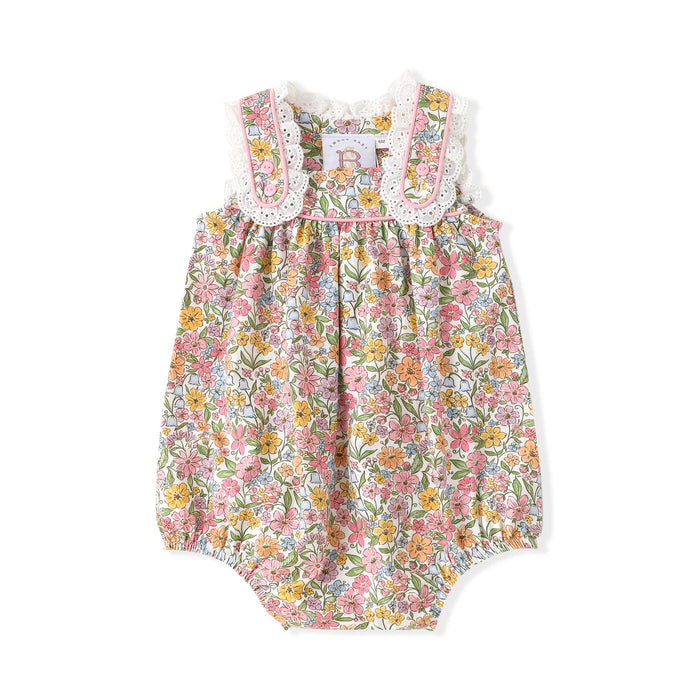 SWOON BABY EYELET TRIM BUBBLE