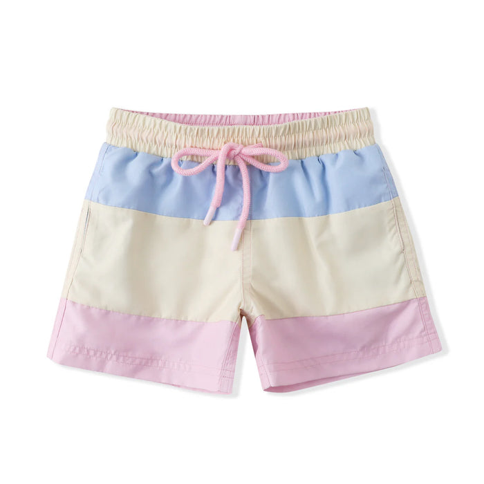 SWOON BABY UPF 50 BOY SWIM YELLOW/PINK/BLUE