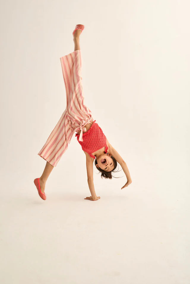 Sena Pink Stripe Pant