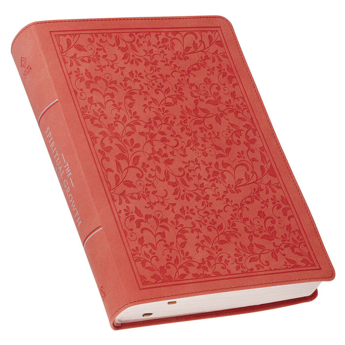CHRISTIAN ART GIFTS CORAL VINE SPIRITUAL GROWTH BIBLE