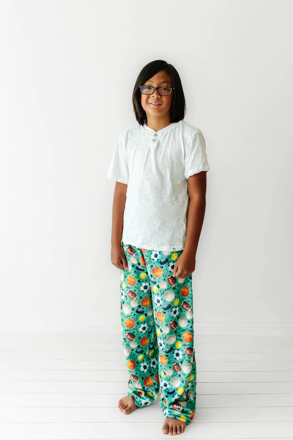 MACARON & ME COZY PLUSH PANTS SPORTS