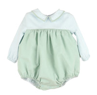 SOPHIE & LUCAS POPLIN CLASSIC BUBBLE GREEN