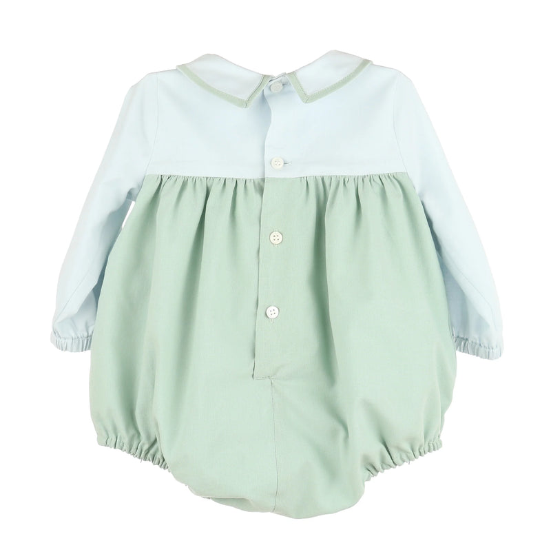 SOPHIE & LUCAS POPLIN CLASSIC BUBBLE GREEN