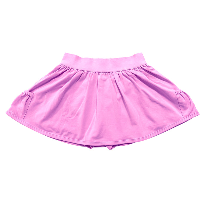 LITTLE OLIN PINK JERSEY SKORT