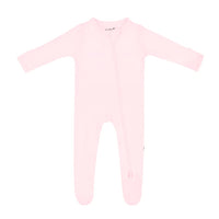 KYTE BABY ZIPPERED  FOOTIE IN SAKURA